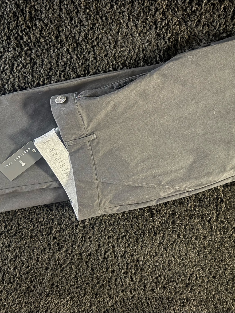 American Tall Black Men's Chino Pants